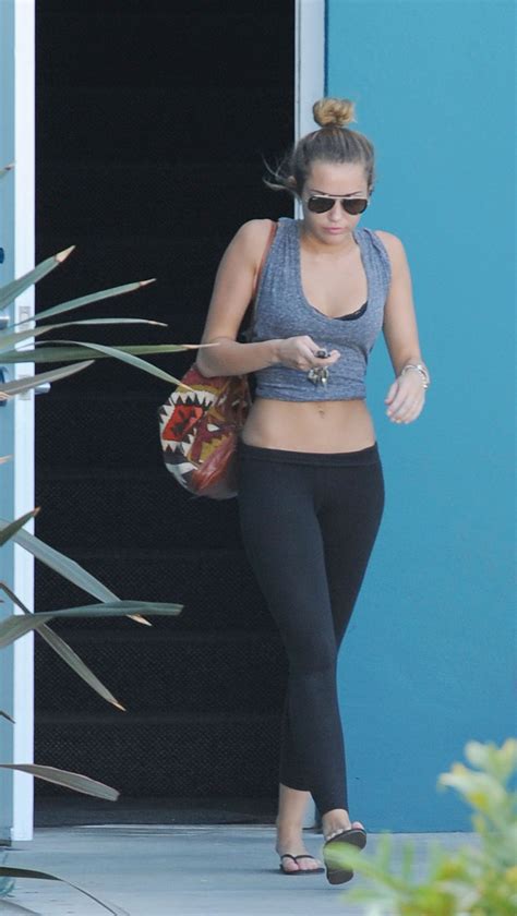 Leaving Her Pilates Class In West Hollywood [4th April] Miley Cyrus