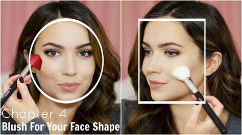 how to apply blush on square face how to properly apply blush 9 tips