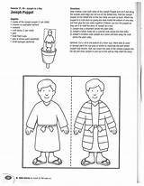 Joseph Puppet Crafts Choose Board Faithfulness Stick Lesson Craft Puppets sketch template