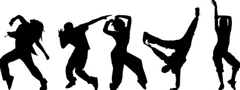 Hip Hop Dance Silhouette Clipart Full Size Clipart Pinclipart The