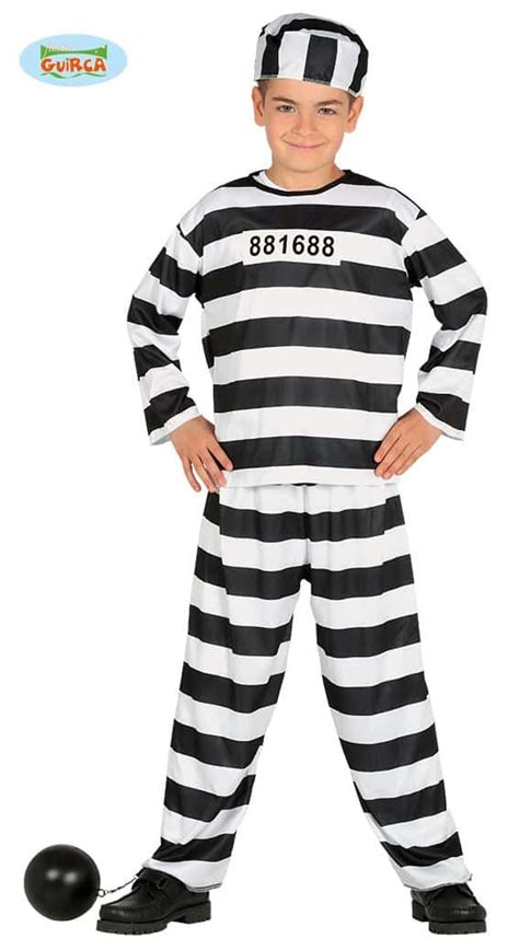 childrens fancy dress prisoner convict costume   convict