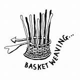 Weaving Basketweaving Sk Fw Ad Drawing Clipartmag sketch template