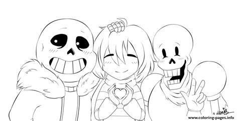 print undertale collab  gloriapainthtf coloring pages coloring