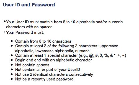 worlds worst password requirements list