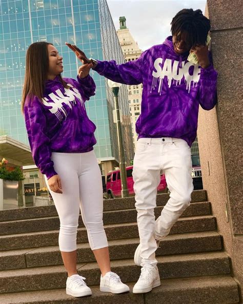 white sauce purplemill hoodie in 2021 cute couple outfits