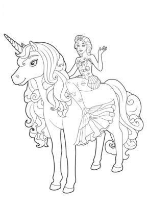 barbie majesty horse coloring pages book  kids