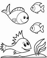 Fish Pesci Pesciolino Animal Stampare Topcoloringpages Atuttodonna sketch template