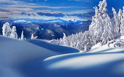 beautiful winter scenery hd wallpaper