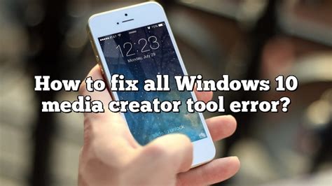 how to fix all windows 10 media creator tool error pullreview
