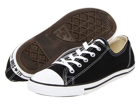 converse chuck taylor  star dainty ox  black lyst