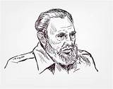 Fidel Alejandro Ruz Illustrationen Vektoren sketch template