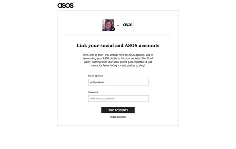 asos removed  guest checkout option