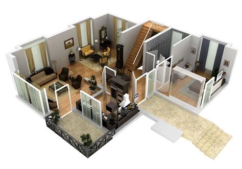 home design interior map