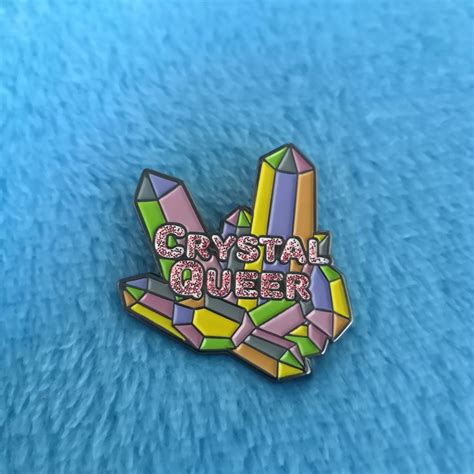 queer lgbtq rainbow pin badge in pins and badges from home and garden on