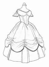 Gown Gowns Sketches Ballgown Fashions 1860s Paintingvalley Thejagielskifamily Corset Brautkleid sketch template