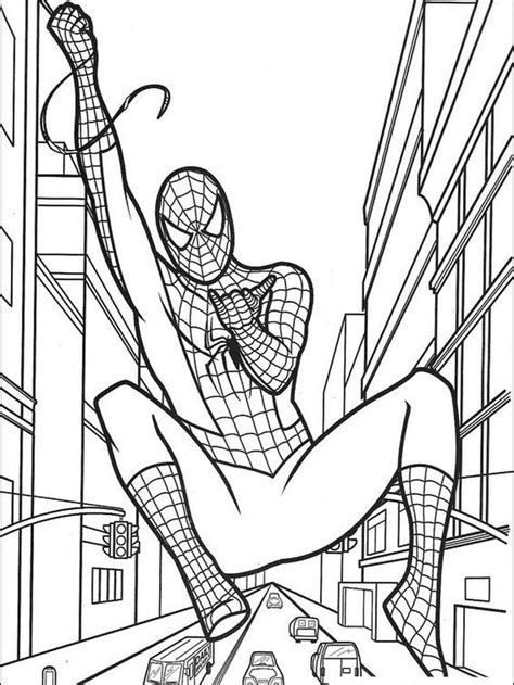spiderman coloring pages easy     collection