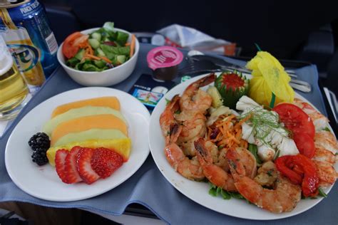 alaska airlines  class food menu