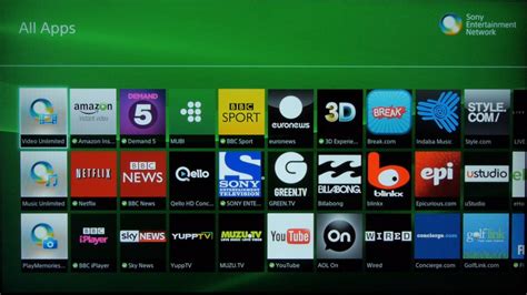 sony smart tv platform  review avforums