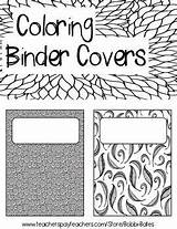 Binder Learning Covers sketch template