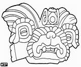 Zapoteca Civilizaciones Colombinas Cerámica Adorno Otras Tolteca Olmeca Olmecas Beschavingen Kleurplaten Aardewerk Tula sketch template
