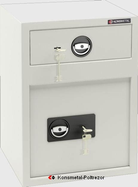 konsmetal teller safes with drawer