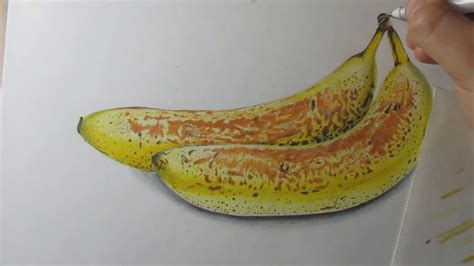 banana pencil drawing