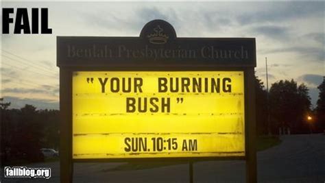 church sign epic fails “in your end o” edition