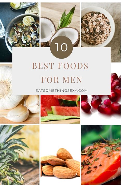 the 10 foods men should eat for sexual health