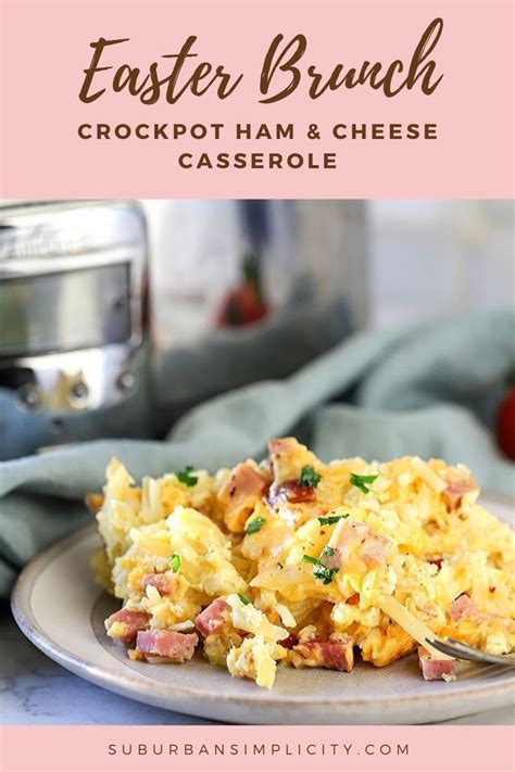 easy overnight crock pot breakfast casserole recipe crockpot
