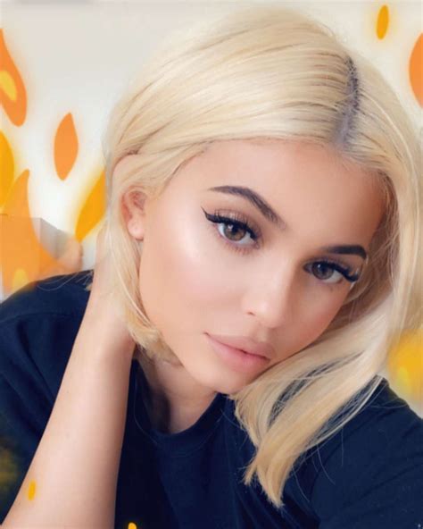 Kyliejenner Looks Best When She’s Blonde🧡🔥 Kylie Jenner Kardashian