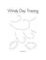 Windy Coloring Tracing Change Template sketch template