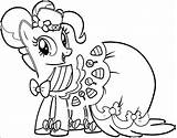 Coloring Pinkie Gala Fluttershy Coloringhome sketch template