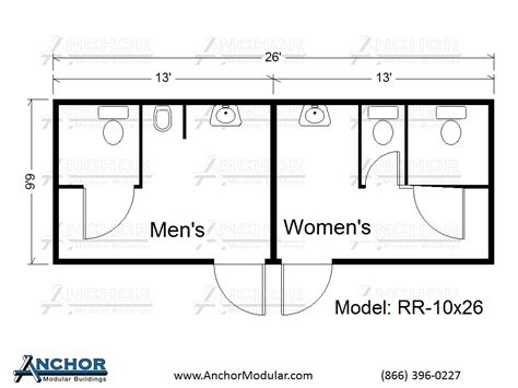 Modular Restroom And Bathroom Floor Plans Bathroom Floor Plans