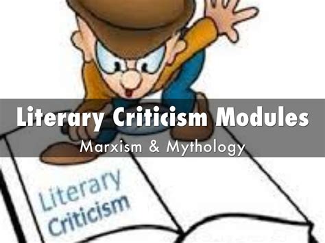 Literary Criticism Modules By 10088587