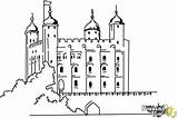 Tower London Draw Coloring Drawingnow sketch template