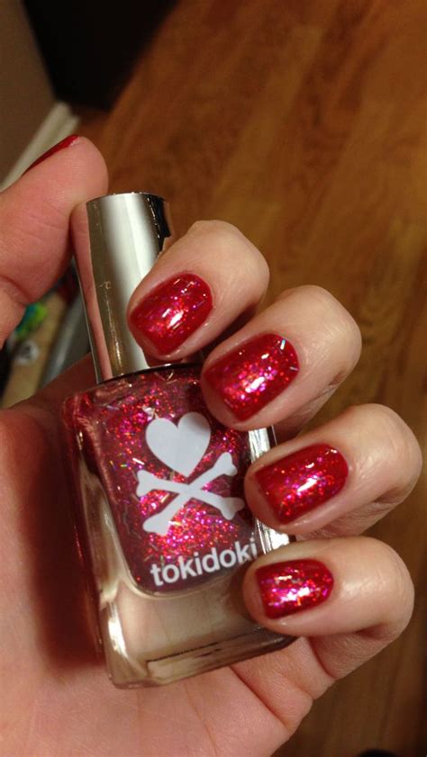 christmas red glitter nails red nails glitter nails hair and nails