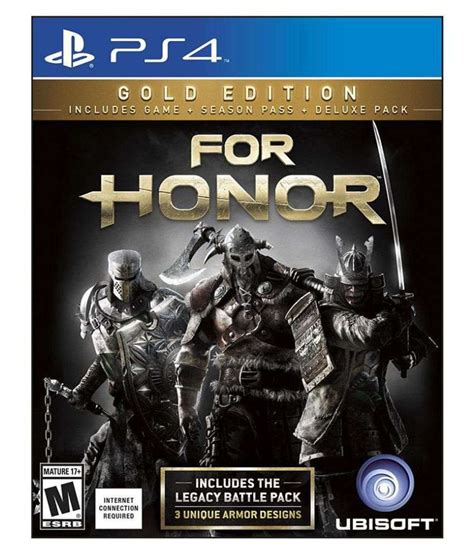 Buy For Honor Gold Edition Includes Extra Content Season Pass Ps4