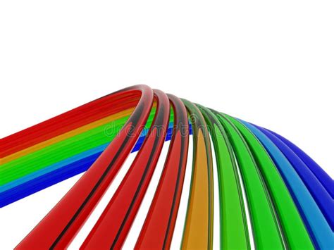 color wires background stock illustration illustration  dimensional