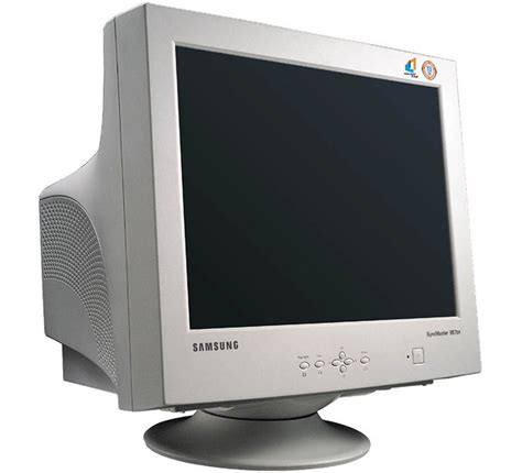 samsung crt   monitor white clickbd