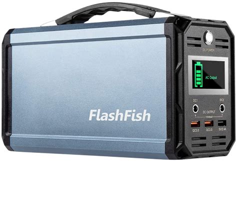 flashfish  portable power station mah solar generator