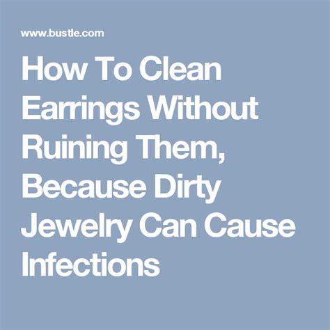 clean  earrings  ruining    clean earrings