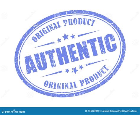 authentic original product stamp stock vector illustration  messy item