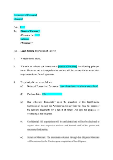 expression  interest letter template burgielaw