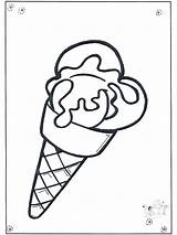 Helado Eis Cono Ijsje Dibujo Glace Gelado Helados Gelato Desenhos Lody Zomer Kleurplaten Einhorn Coloriage Cucurucho Stampare Katzen Nukleuren Allerlei sketch template