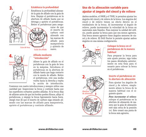 drill doctor  user manual page   original mode