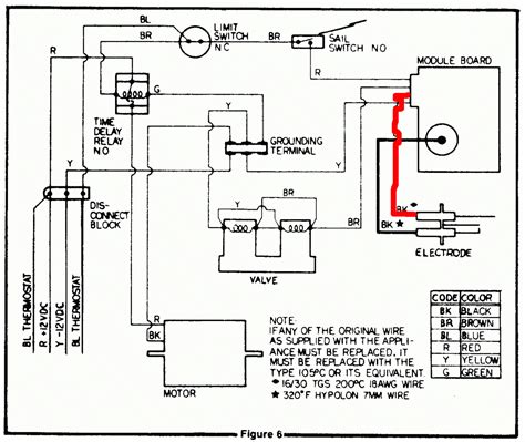 travel trailer water heater wiring diagram