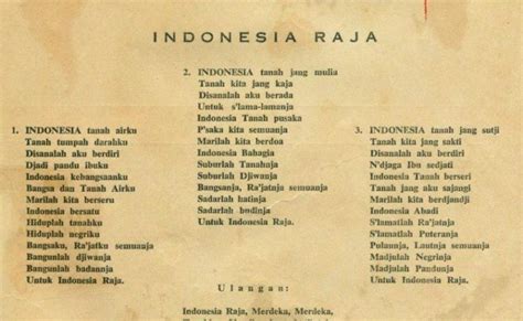 Ini Pp 44 1958 Lagu Kebangsaan Indonesia Raya