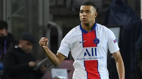 champions league kylian mbappe labeled a star for the future as psg