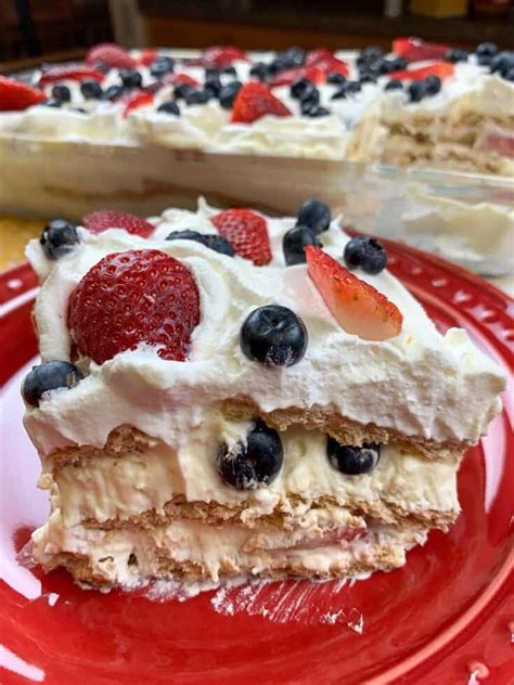 berry icebox cake recipe icebox cake desserts homemade recipes