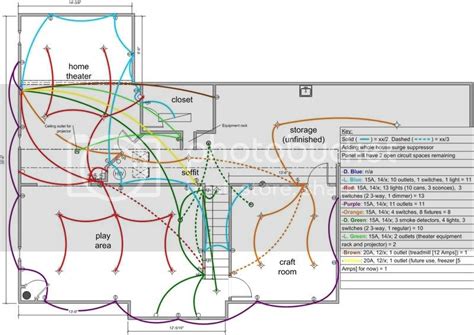 finishing basement wiring diagram electrical page  diy chatroom home improvement forum